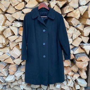 Vintage 100% Cashmere Peacoat